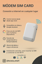 Módem sim card