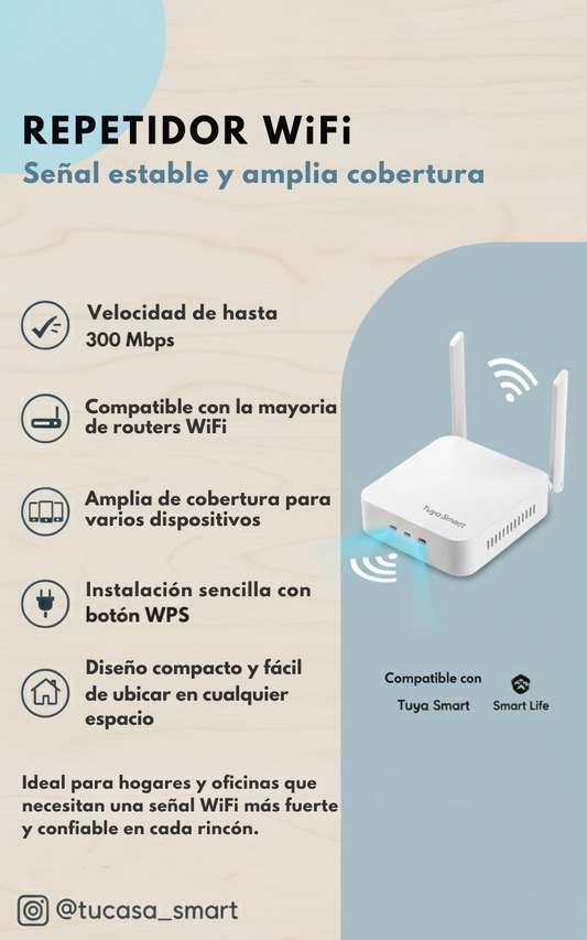 Repetidor wifi 300m