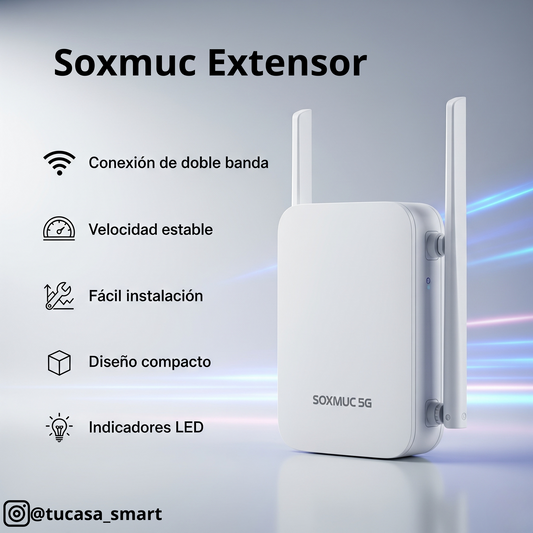 Soxmuc Extensor Wi-fi 5G