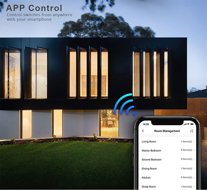 Interruptor A inteligente con WiFi y Panel táctil