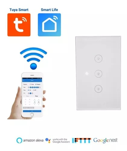 Interruptor C inteligente con WiFi y Panel táctil