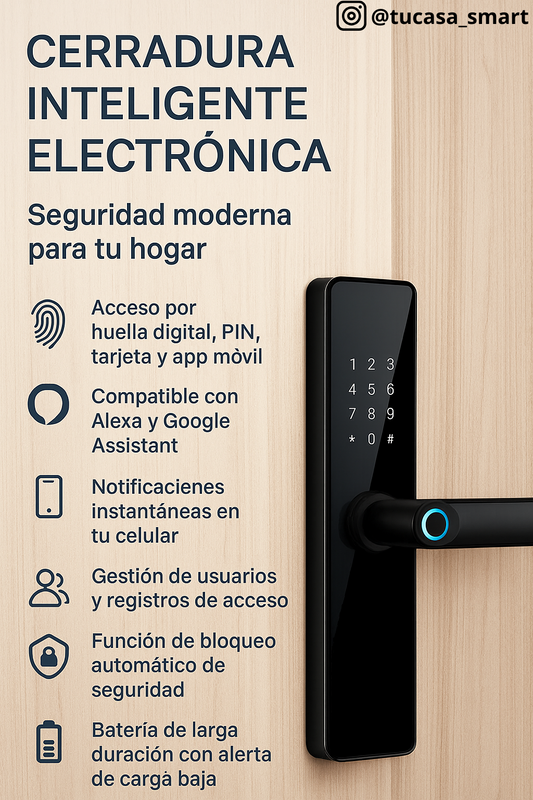 Cerradura Inteligente Electrónica
